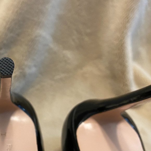 GIANNI RENZI BLACK PATENT LEATHER PUMPS SIZE 41 EU - Picture 9 of 11